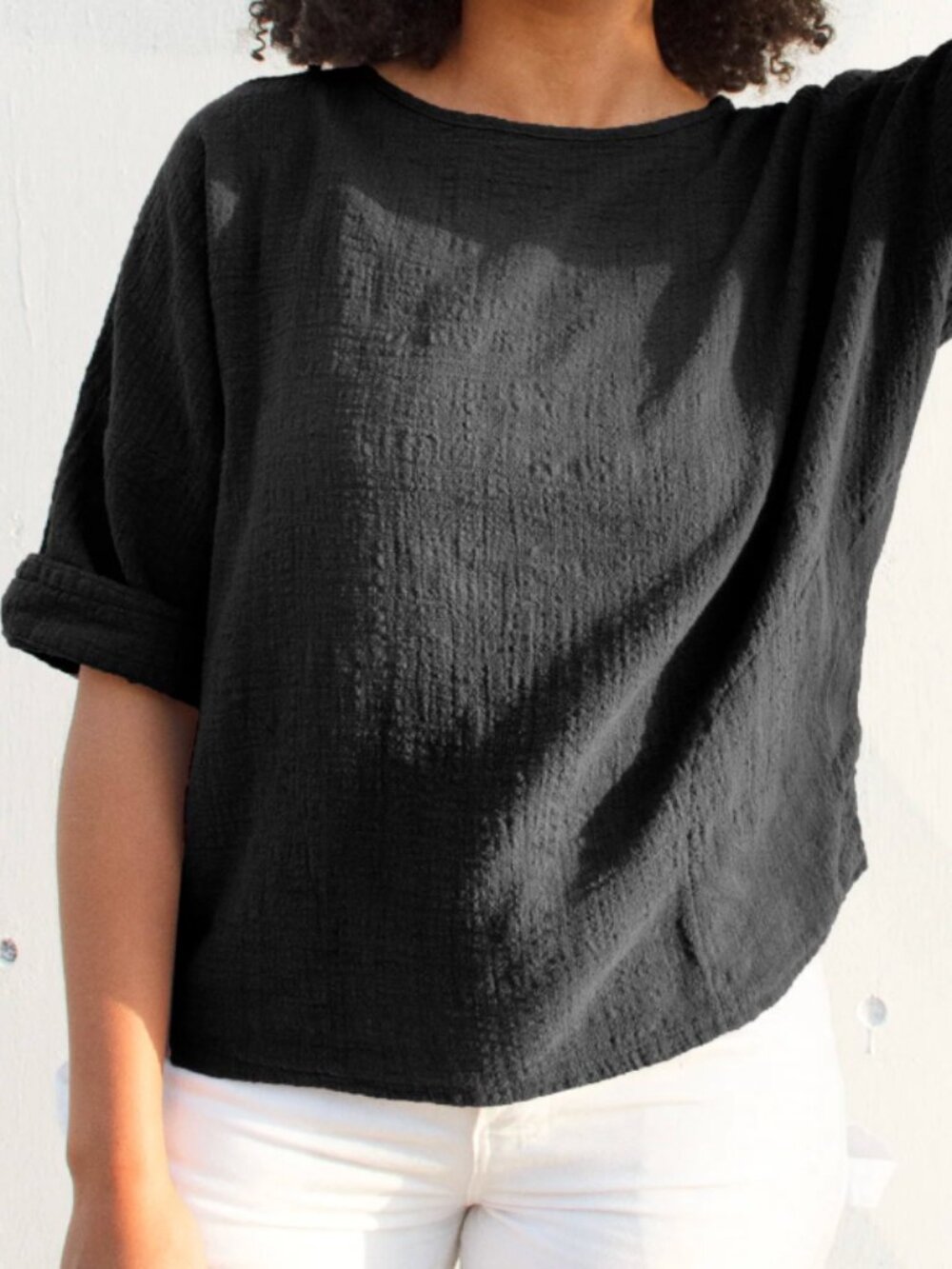Curator SF Izzy Top Black